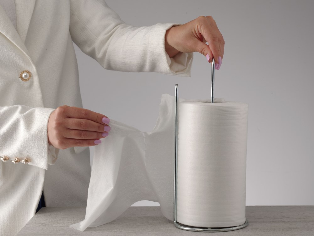 Однаразовые салфетки в рулоне